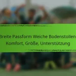 Breite Passform Weiche Bodenstollen: Komfort, Größe, Unterstützung