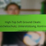 High-Top Soft Ground Cleats: Knöchelsschutz, Unterstützung, Kontrolle