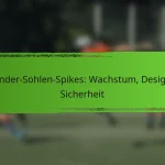 Kinder-Sohlen-Spikes: Wachstum, Design, Sicherheit