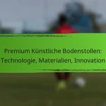 Premium Künstliche Bodenstollen: Technologie, Materialien, Innovation