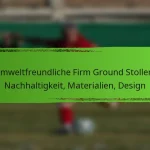 Umweltfreundliche Firm Ground Stollen: Nachhaltigkeit, Materialien, Design